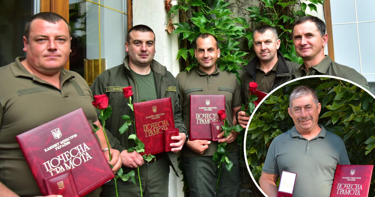Четверо воїнів-лісівників з Прикарпаття отримали нагороди від прем'єр-міністра