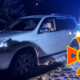 На Прикарпатті авто знесло з дороги — допомогу надавали рятувальники