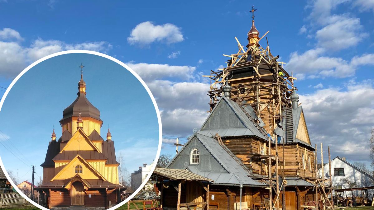 На Калущині реставрують старовинну церкву