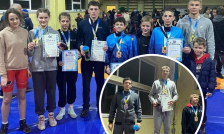 Юні калуські спортсмени отримали 6 медалей на чемпіонаті з вільної боротьби