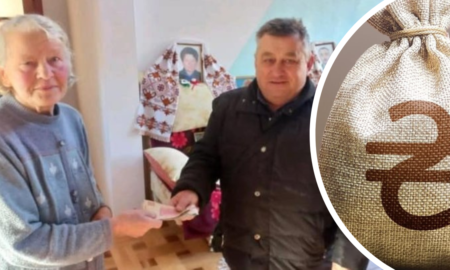 82-річна прикарпатська пенсіонерка пожертвувала на дрон для бійців 18 500 гривень