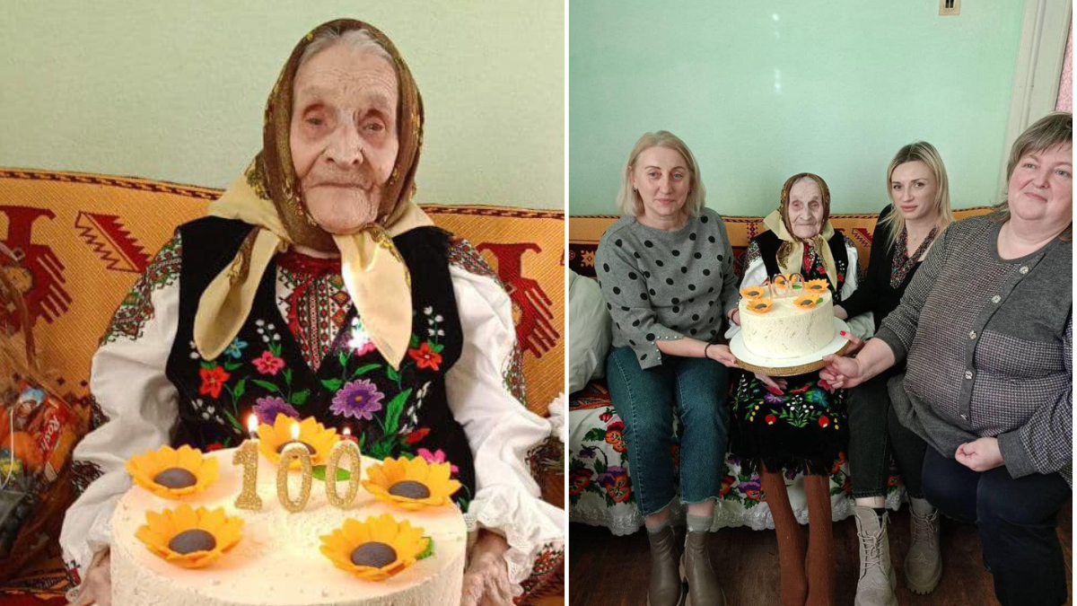 100-ліття вчора відсвяткувала ще одна мешканка Калущини — Яцущак Марія