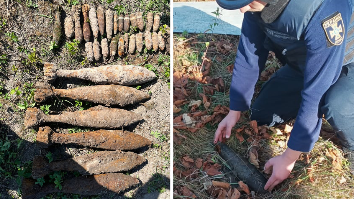 На Прикарпатті виявили 32 снаряда часів II Світової війни