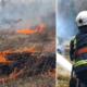 Впродовж трьох днів на Прикарпатті — 10 пожеж сухої трави. Горіло і в Калуському районі