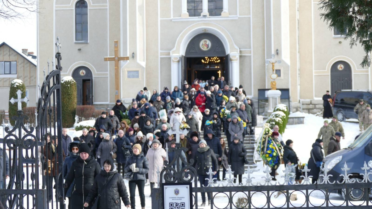 У Калуші в останню путь провели Василя Хандія