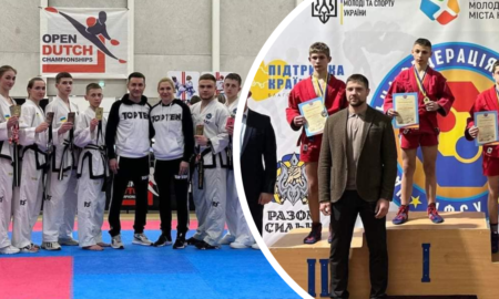 Прикарпатські спортсмени здобули десять нагород на Кубку України з самбо серед кадетів
