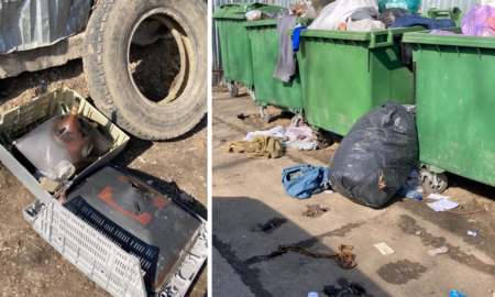 Долинські комунальники скаржаться на гори непобутових відходів біля смітників