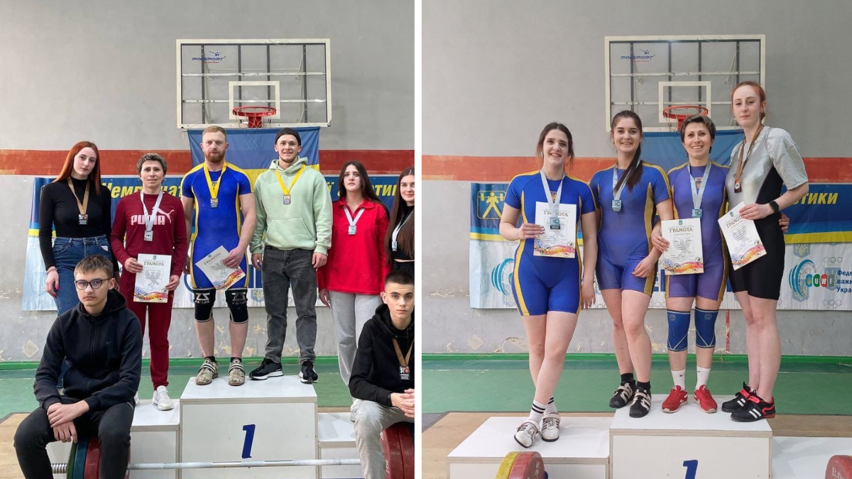 Калуські важкоатлети посіли друге місце на чемпіонаті області