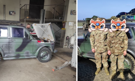 На Болехівщині багатодітна сім'я віддала власну автівку військовим на фронт