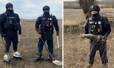 Рятувальники з Прикарпаття розміновують території Донецької області