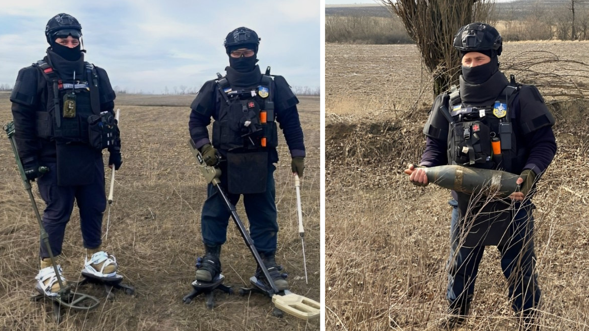 Рятувальники з Прикарпаття розміновують території Донецької області