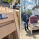Благодійники привезли у Болехів дерев'яні ліжка | ФОТОФАКТ