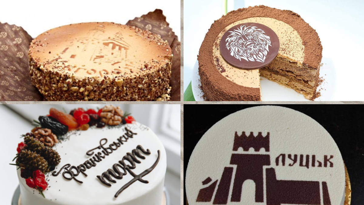 Які міста України мають свій фірмовий торт та які їх особливості?