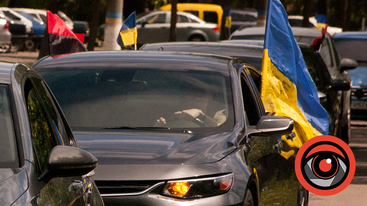 Пам'яті полеглих Героїв та зниклих безвісти — у Калуші відбувся урочистий автопробіг | ФОТОРЕПОРТАЖ