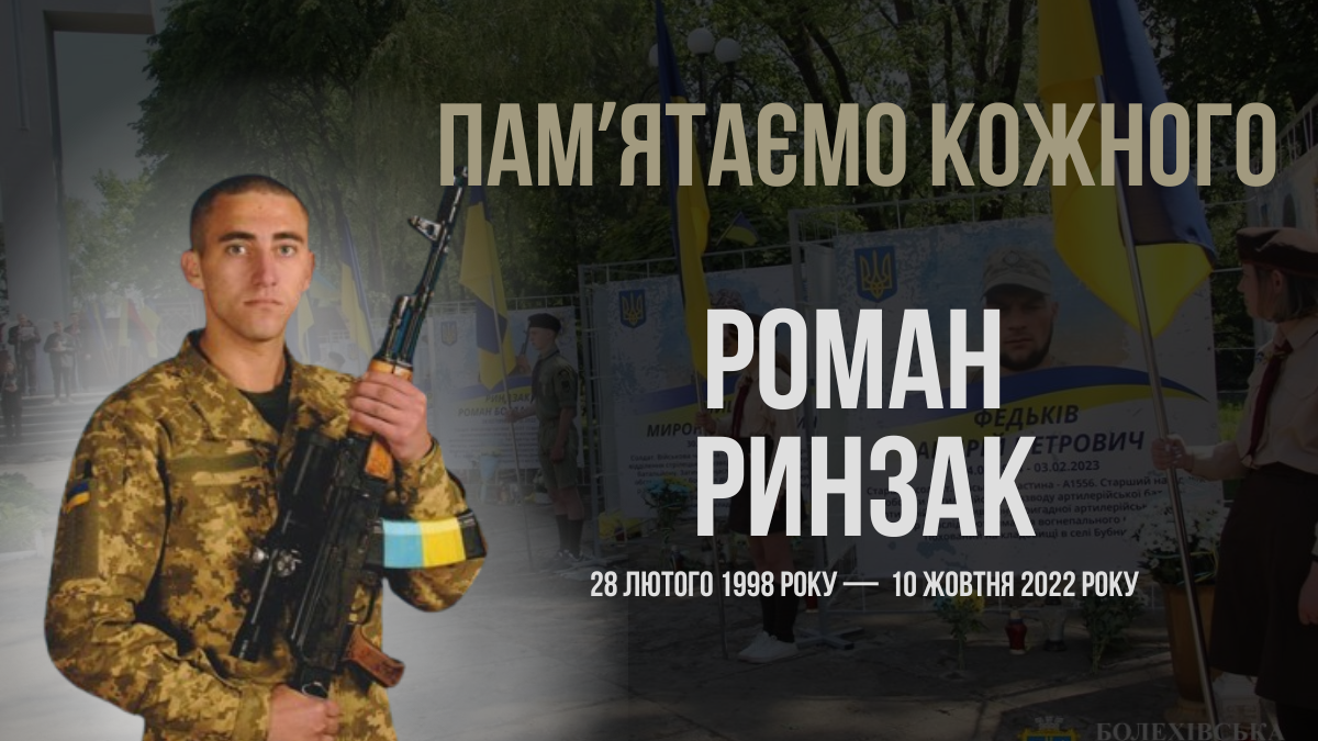 В Україні — загальнонаціональна хвилина мовчання. Згадуємо Романа Ринзака