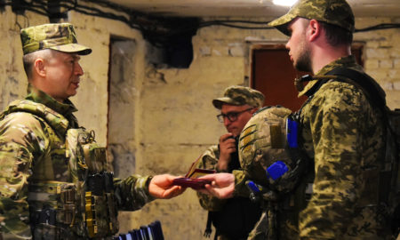 Військовослужбовець з Долини отримав нагороду від Міністерства оборони України