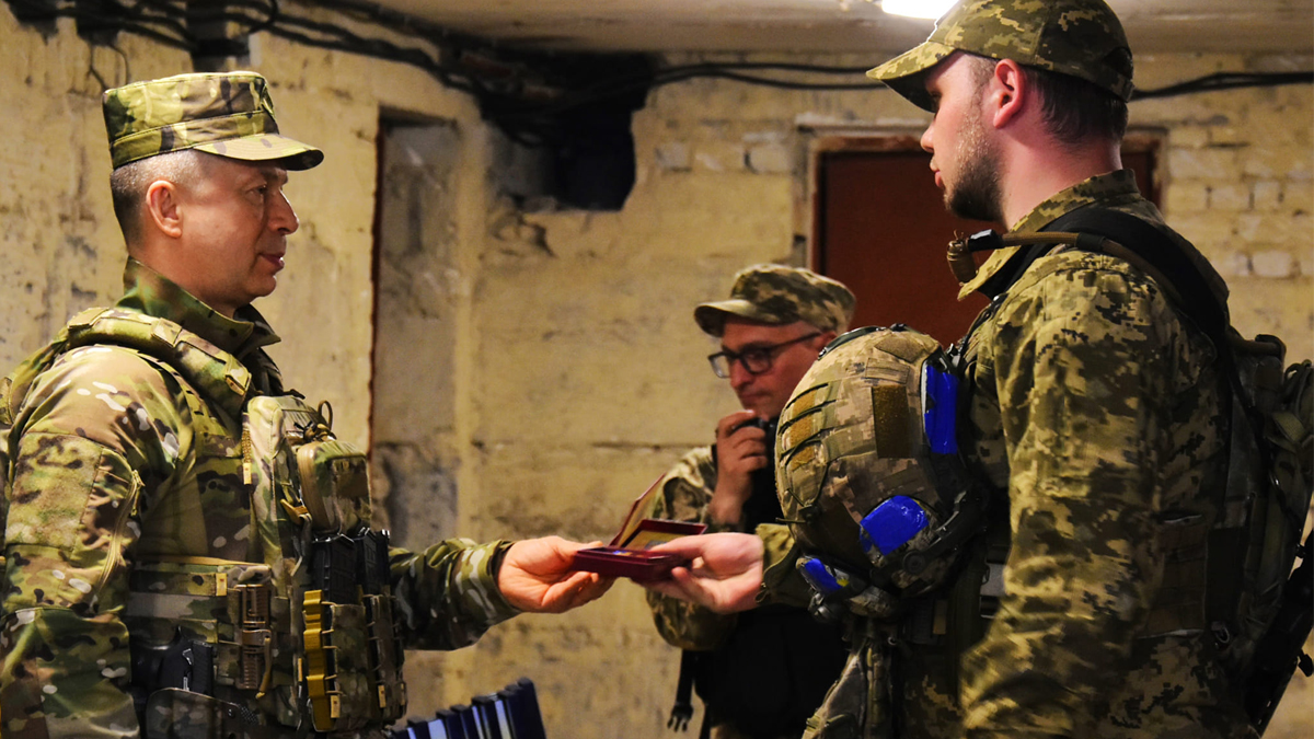 Військовослужбовець з Долини отримав нагороду від Міністерства оборони України