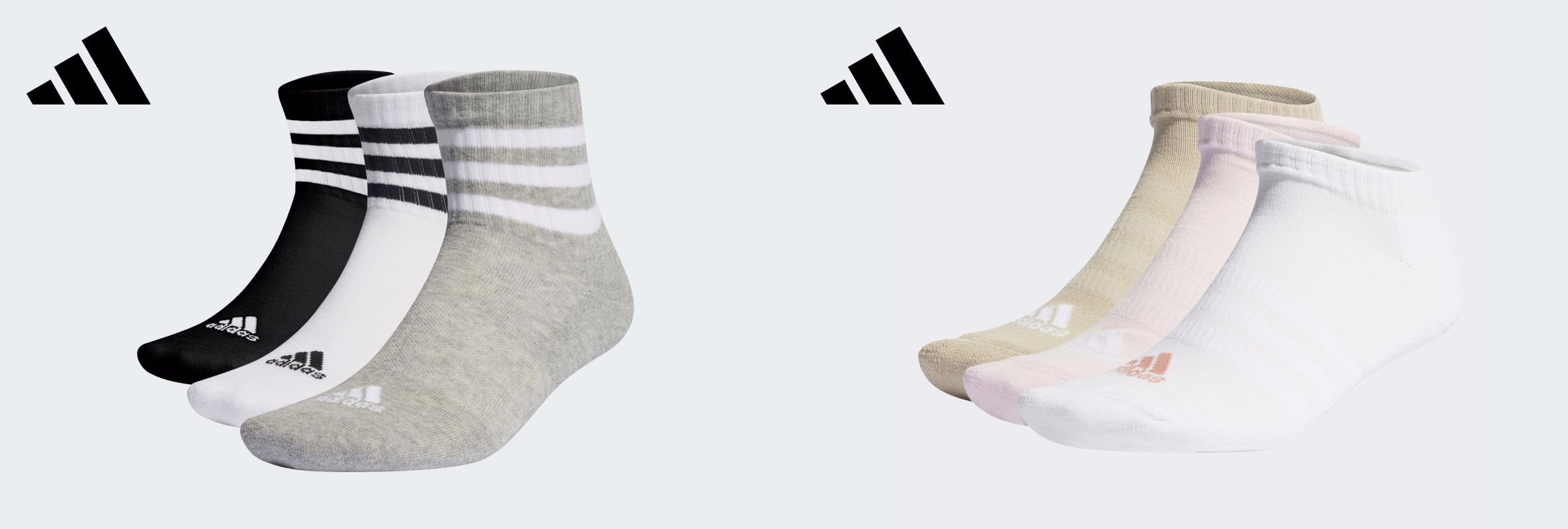 Обираймо шкарпетки від adidas разом!