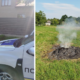 На мешканця Калущини наклали штраф за спалювання сухої трави у спеку