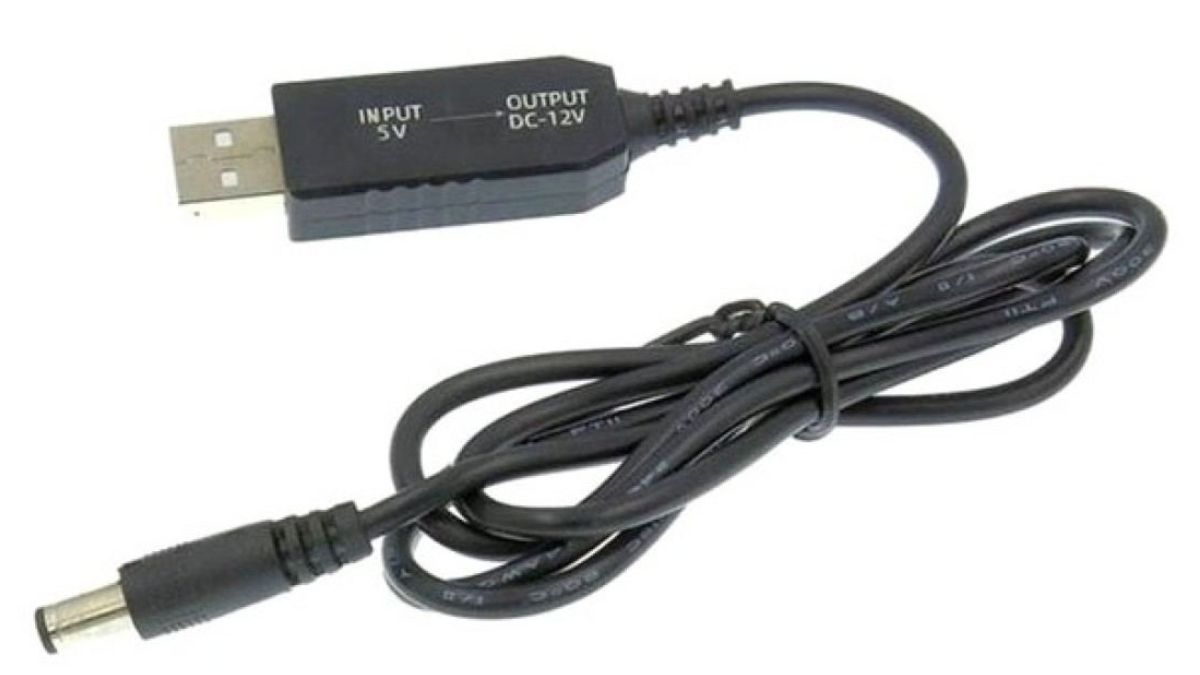 Кабель USB до 12V DC