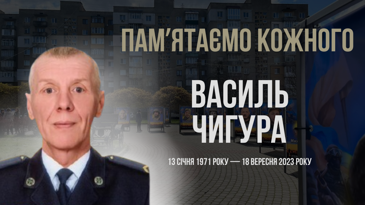 Згадуємо Василя Чигуру