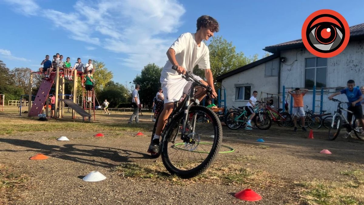 У Калуші вперше відбулися спортивні змагання з фігурного катання на велосипедах