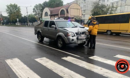 На вулиці Винниченка в Калуші ДТП