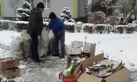 Калуське ОСББ за три місяці зібрало понад тонну паперу, скла і пластику