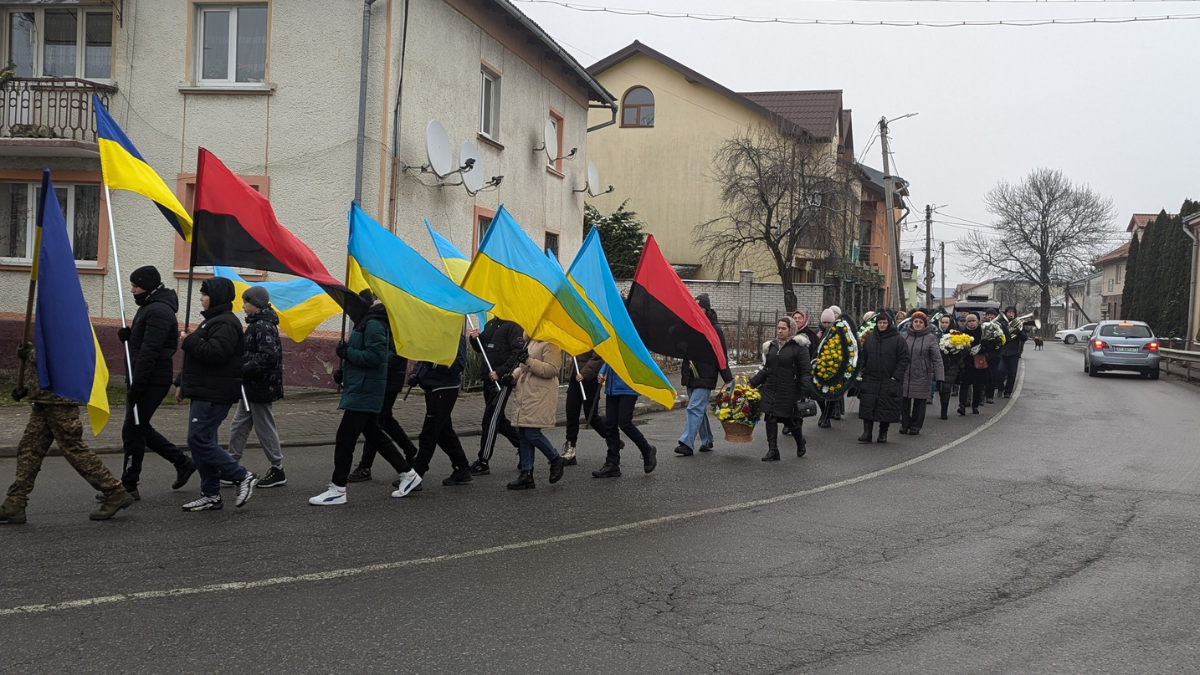 У Болехові попрощалися з 26-річним Олегом Мігою