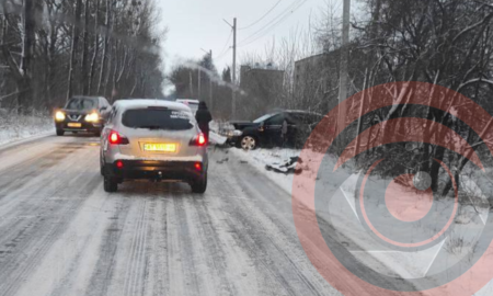 На дорозі перед калуським автопарком — ДТП | ФОТОФАКТ