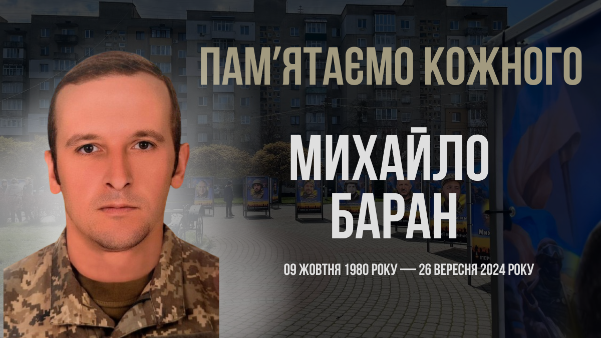 Згадуємо Михайла Барана