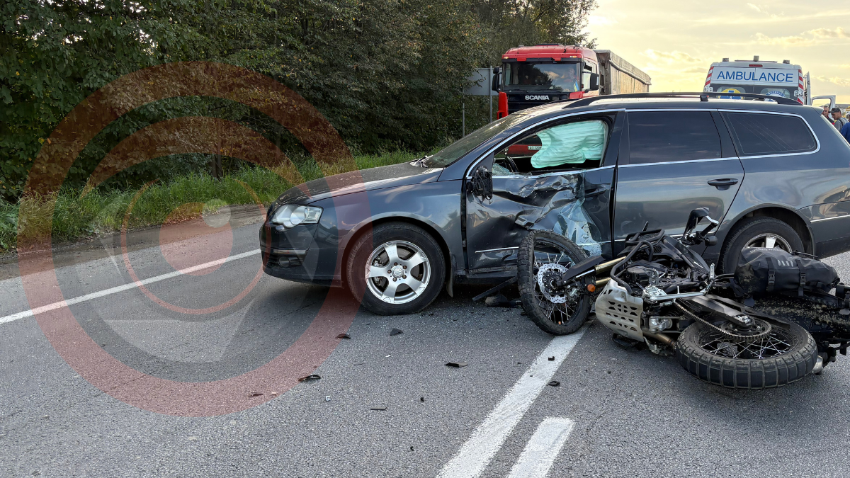 Зіткнення автівки і мотоцикла у Калуші