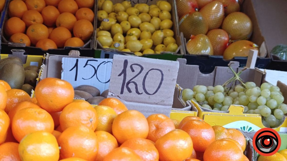 ціни на цитрусові