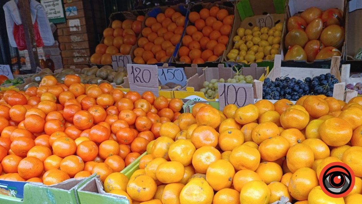 ціни на мандарини