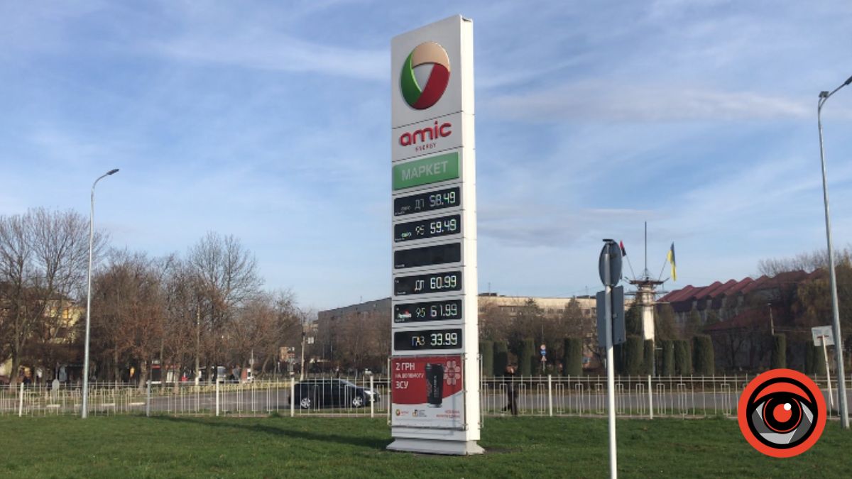 Ціни на пальне у Калуші