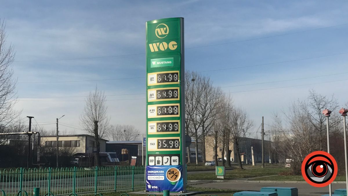 Ціни на пальне у Калуші