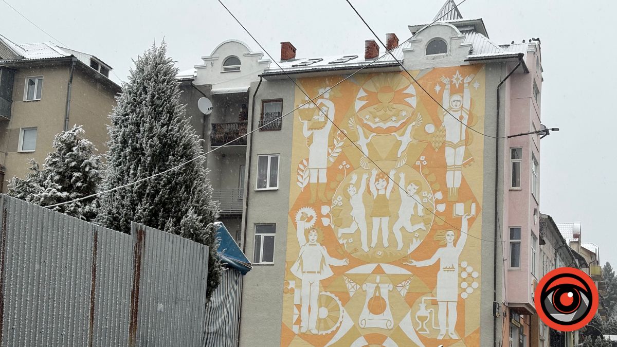 у Калуші випав перший сніг