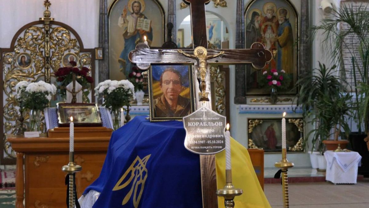 Калуська громада попрощалась з Героєм Дмитром Корабльовим