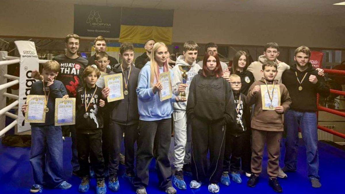 Калуські спортсмени стали призерами змагань