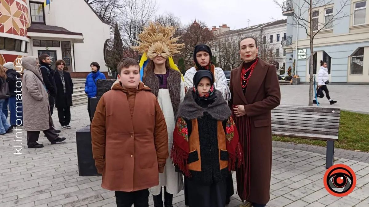 У Коломиї влаштували перформанс до Дня пам’яті жертв Голодомору