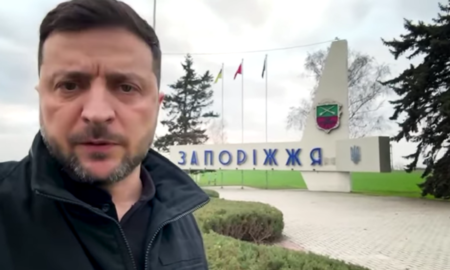 Зеленський поїхав до захисників на Запоріжжя й пообіцяв дати на цей напрямок більше ресурсів