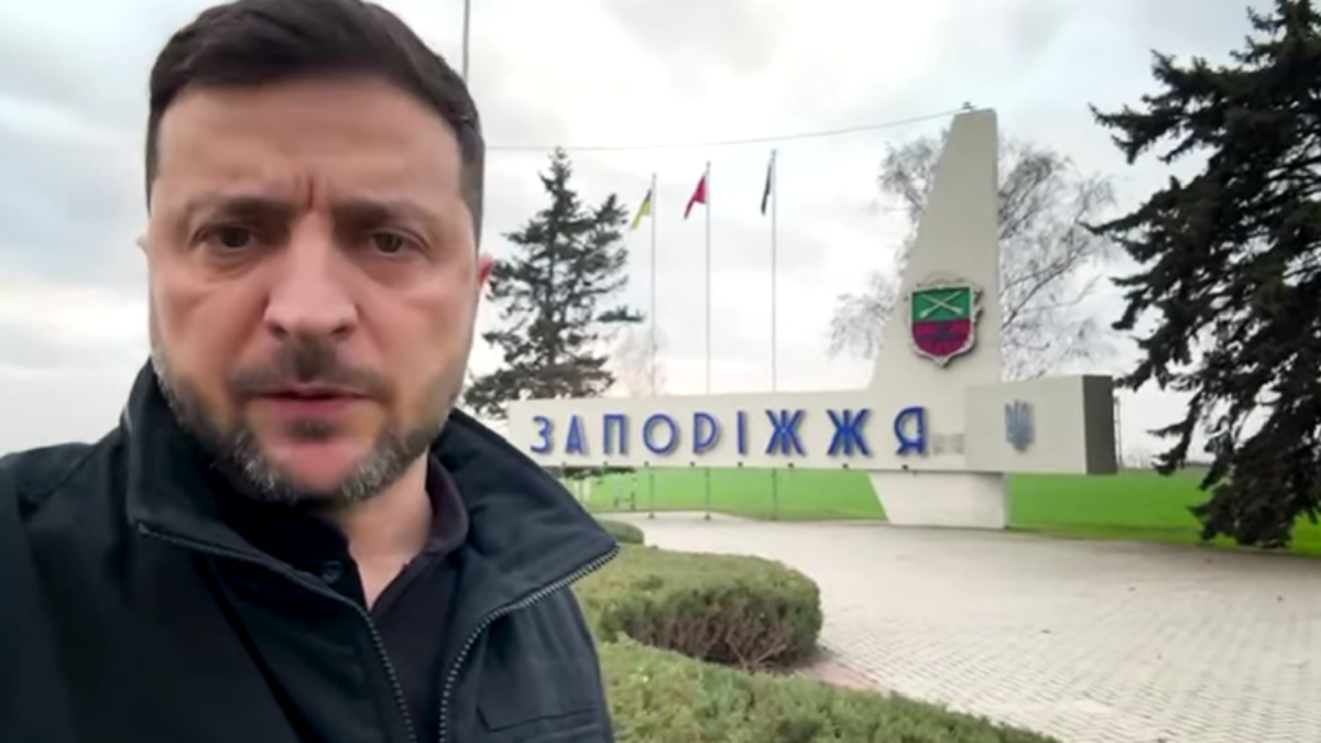 Зеленський поїхав до захисників на Запоріжжя й пообіцяв дати на цей напрямок більше ресурсів