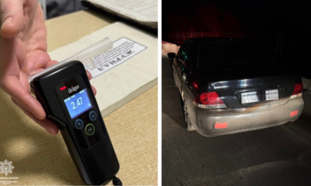 На Прикарпатті сильно сп'янілий водій намагався тікати від поліцейських