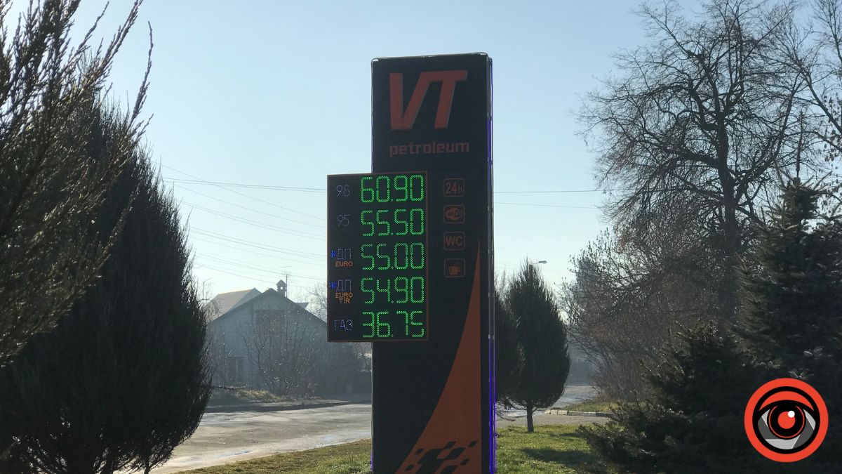 ціни на пальне