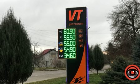 Яка вартість пального в Калуші?