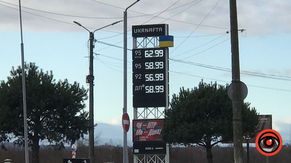 Яка вартість пального в Калуші?