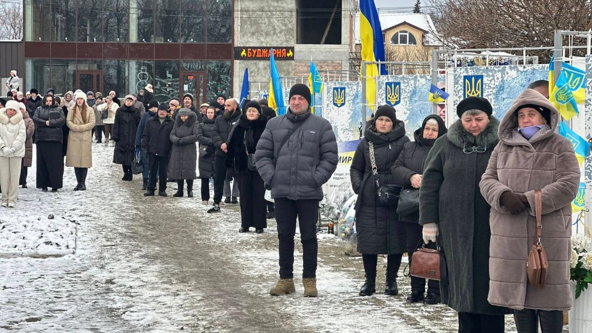 у Болехові панахида