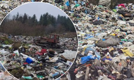 жителі села на Долинщині показали стан сміттєзвалища