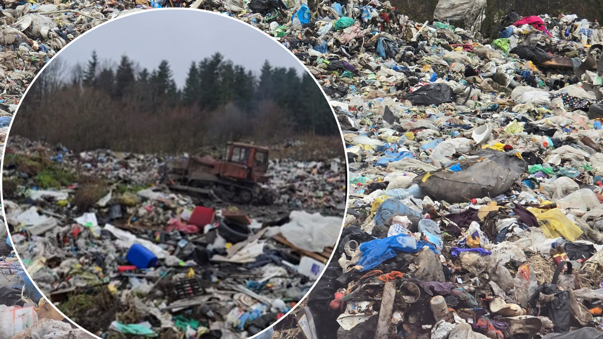 жителі села на Долинщині показали стан сміттєзвалища