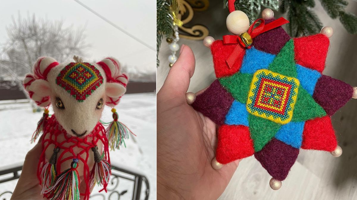 іграшки із вовни